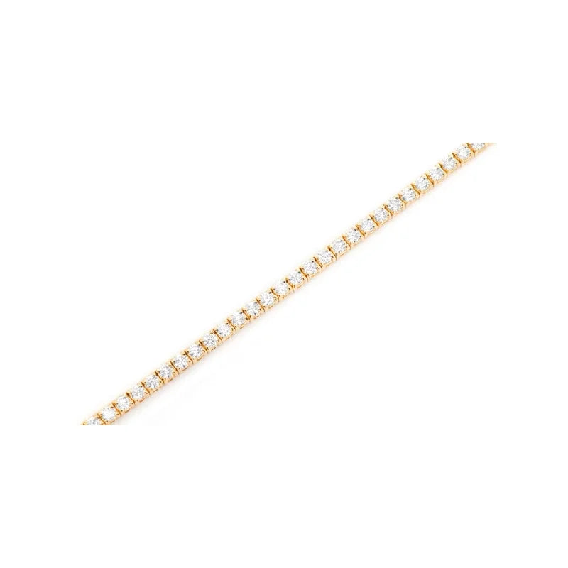4pt Prong Set Tennis Bracelet 14K 3.75ctw