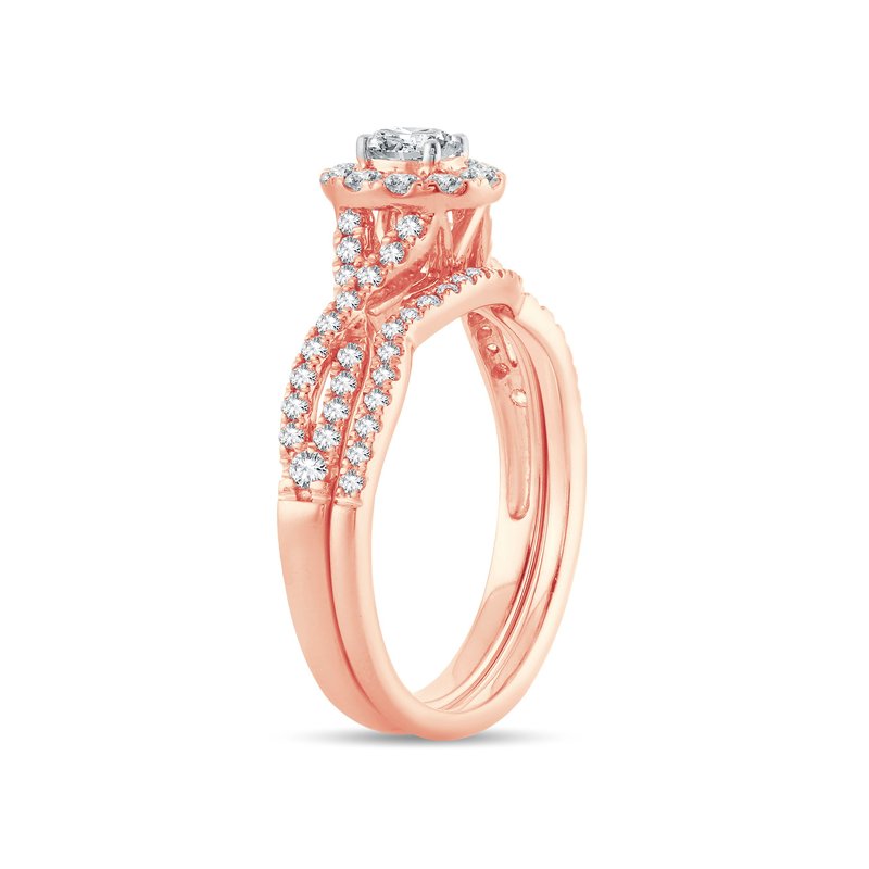 14K 0.74Ct Diamond Bridal Ring