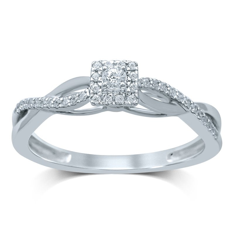 14K 0.20Ct Diamond Ring