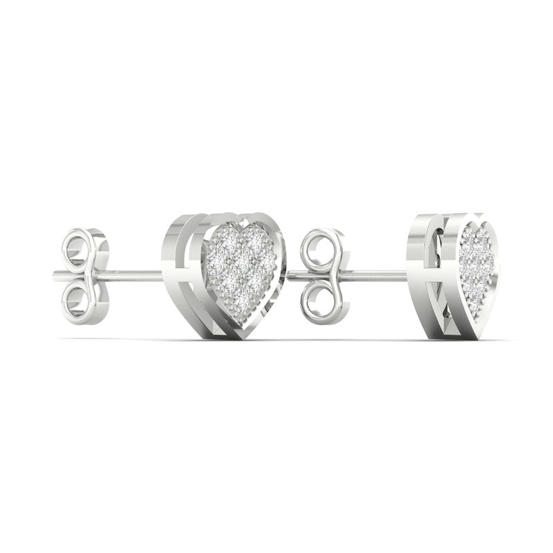 10K 0.05Ct Diam Earring