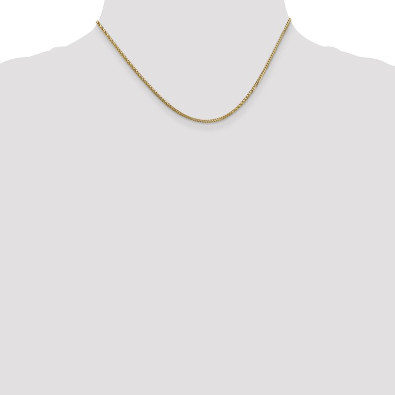 14K 1.25mm Franco Chain