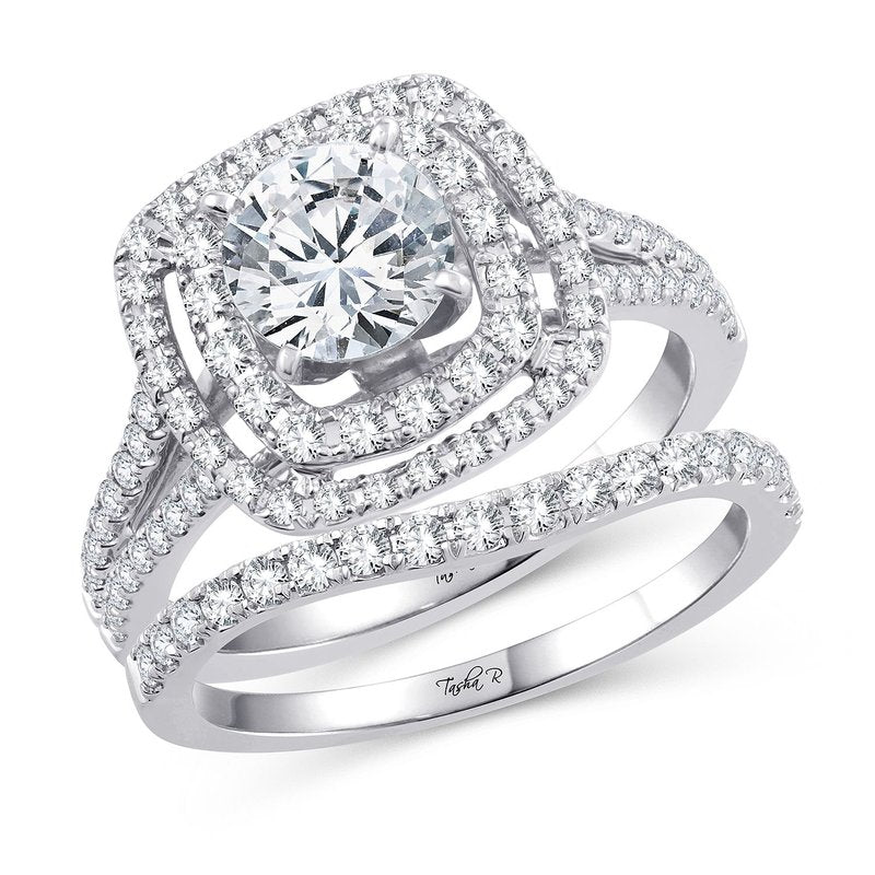 14K 0.75Ct Diam Semi Mount Ring