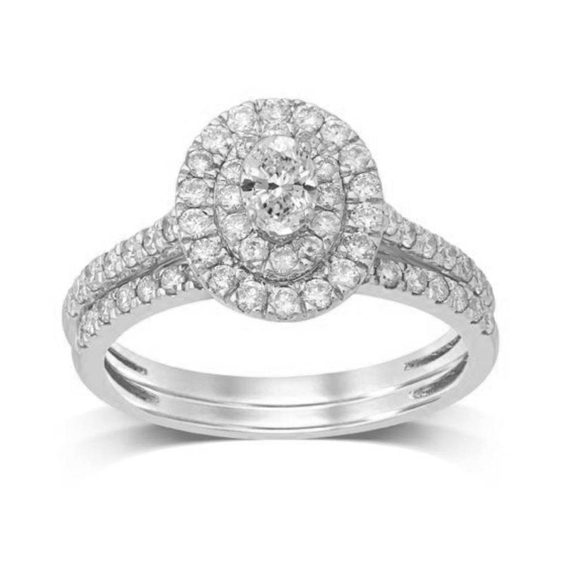 14K 1.00Ct Diamond Bridal Ring