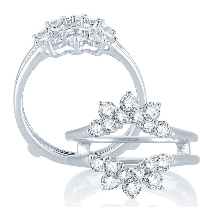 14K 1.00Ct Diamond Ring Guard