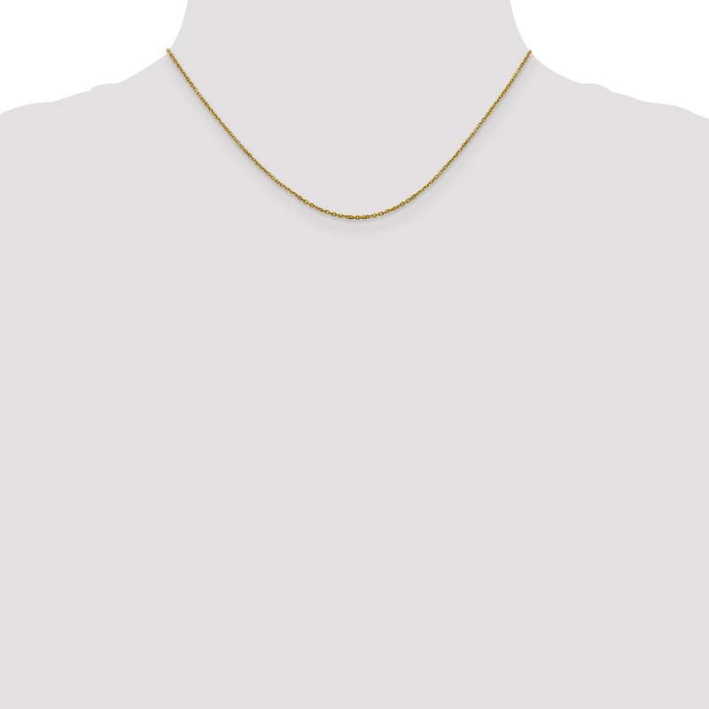 14K 1.25mm D/C Cable Chain