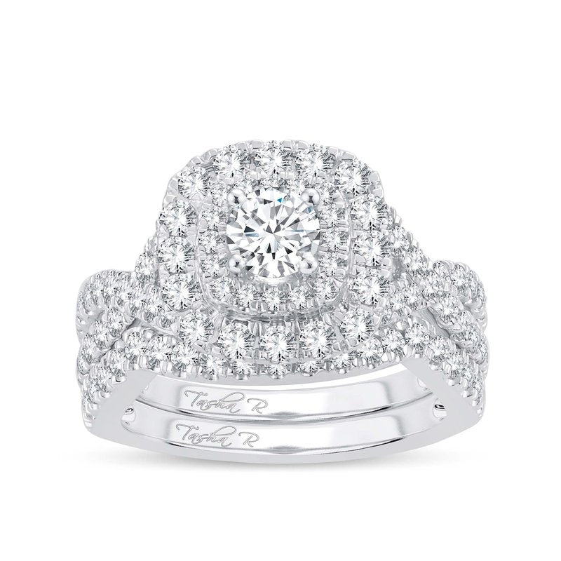 14K 2.00Ct  Diamond  Bridal  Ring