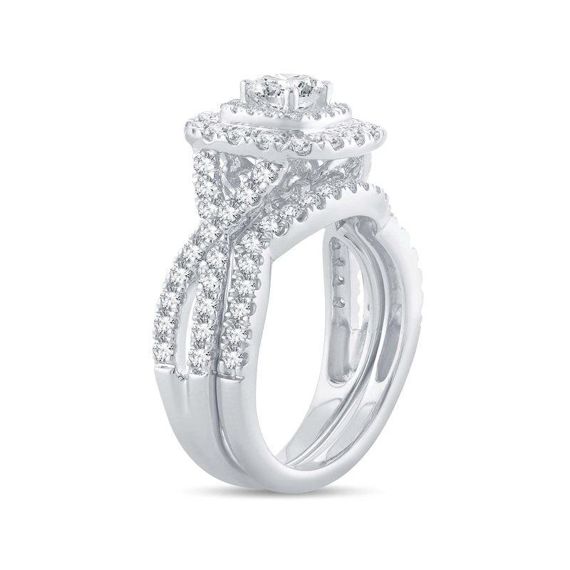 14K 2.00Ct  Diamond  Bridal  Ring