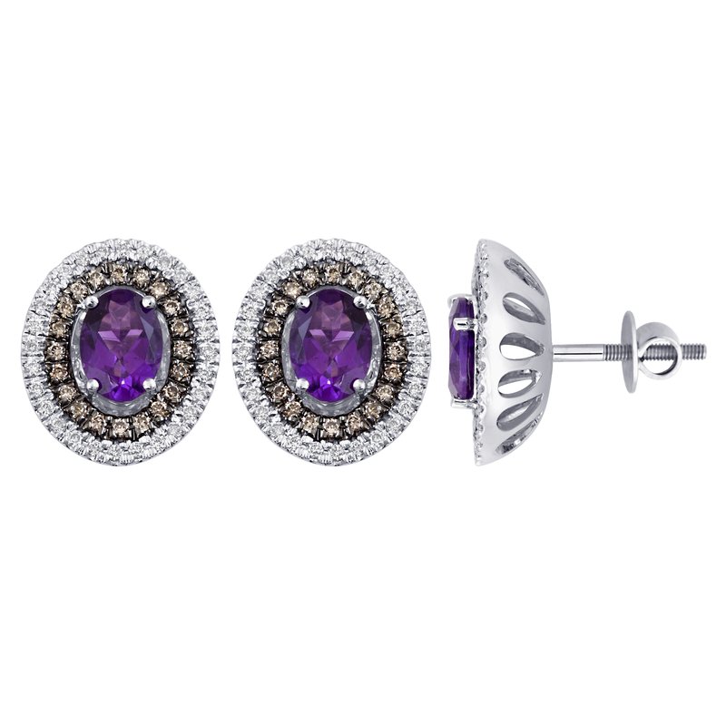 14K 0.55Ct Diamond Earring