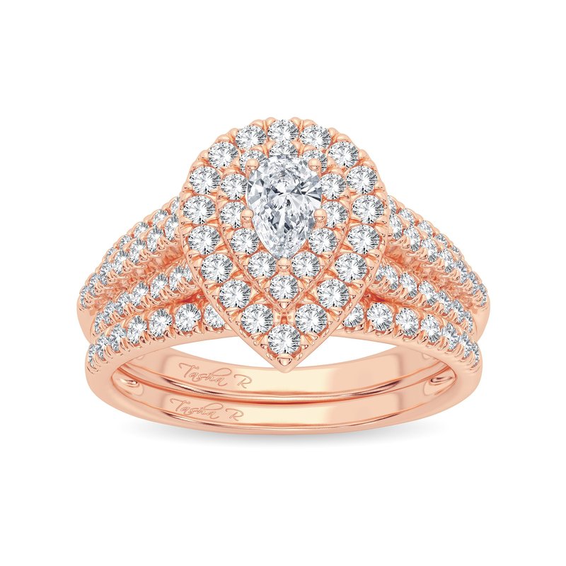 14K 1.00Ct Diamond Bridal Ring