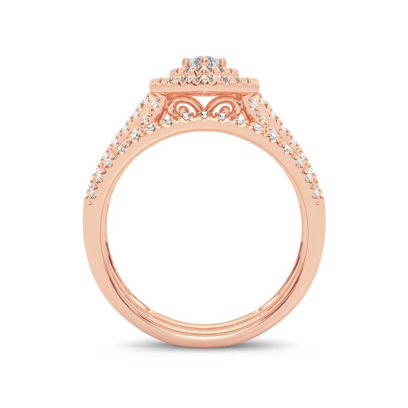 14K 1.00Ct Diamond Bridal Ring