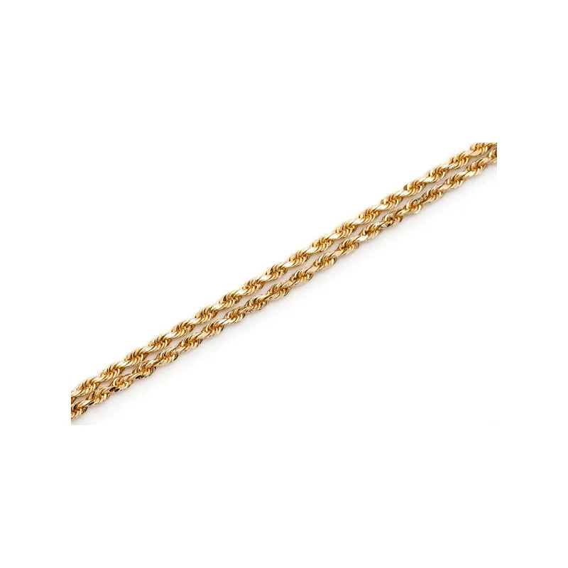 1.5mm Rope 14K Chain