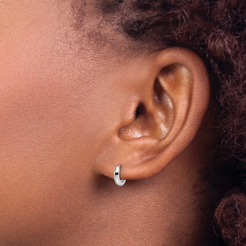 Stainless Steel Polished 2mm Endless Hinged Hoops