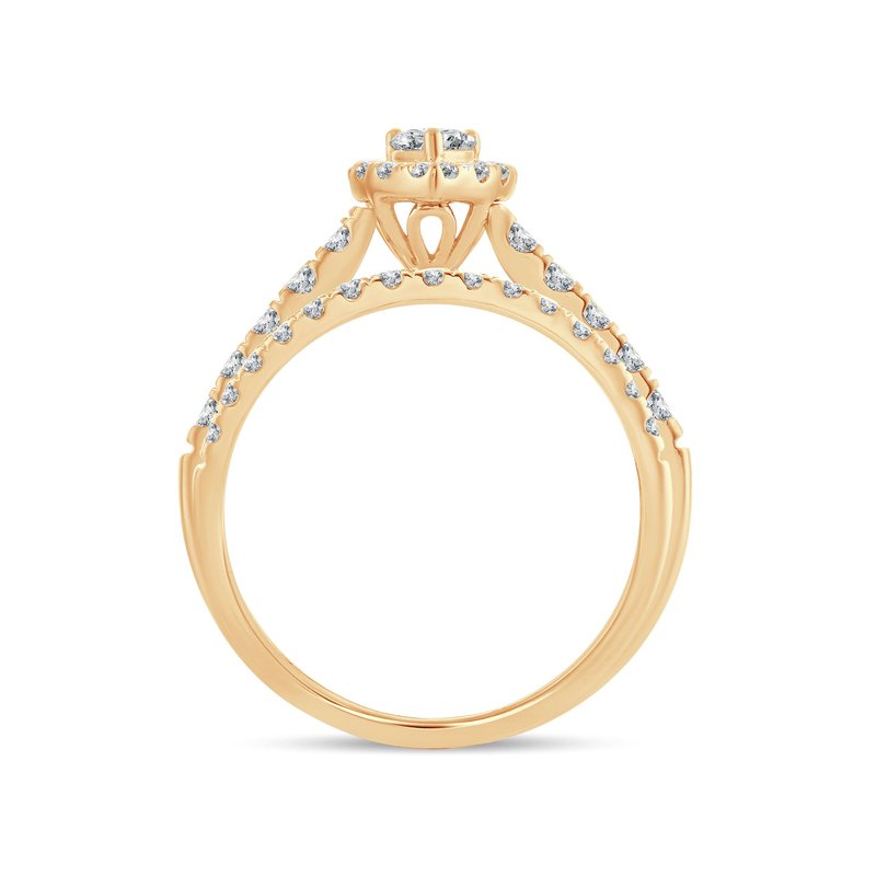 14K 1.00Ct Diamond Bridal Ring