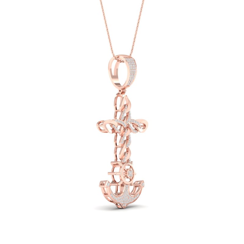 10K 0.40Ct Diam Pendant