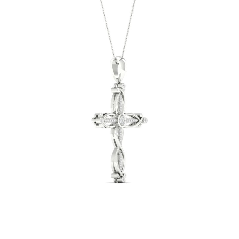 10K 0.10Ct Diam Pendant