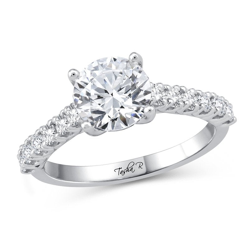 0.55Ct Diam  Platinum Ring