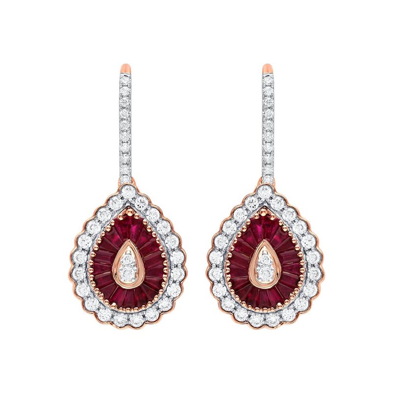 14K 1.00Ct Diamond Earring
