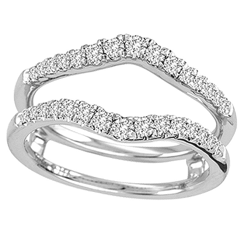 14K  0.25Ct  Diamond Ring Guard