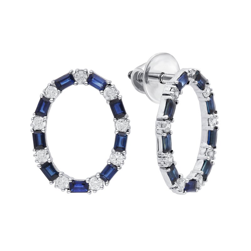 14K 0.81Ct Diamond Earring