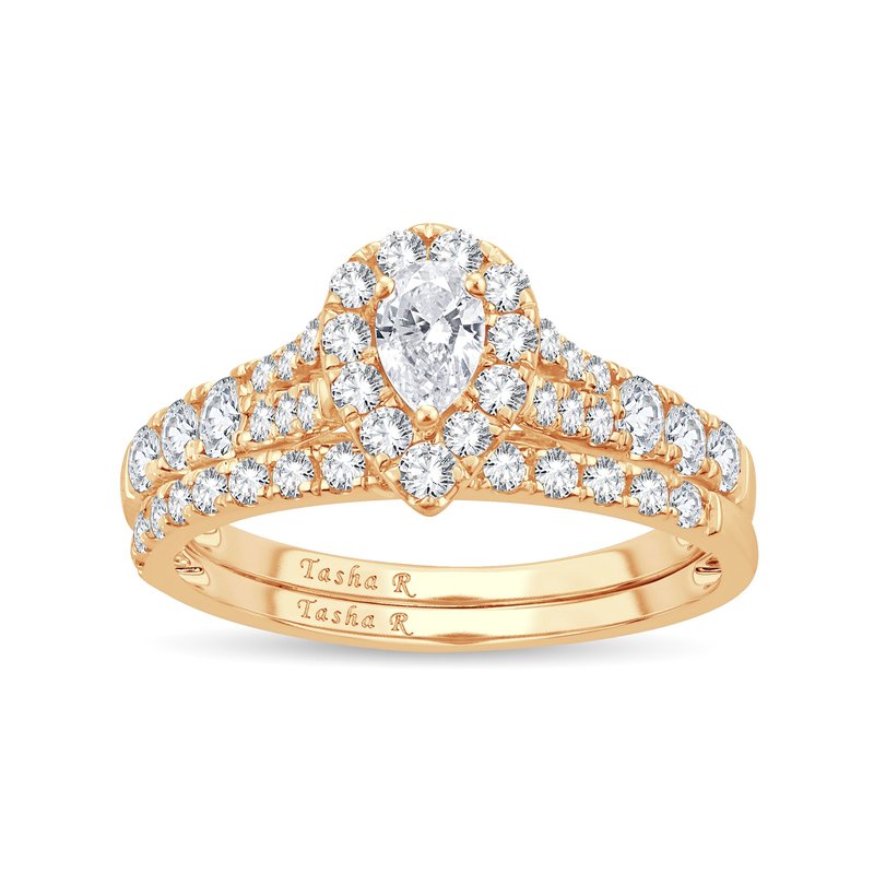 14K 1.00Ct Diamond Bridal Ring