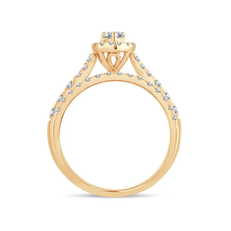 14K 1.00Ct Diamond Bridal Ring