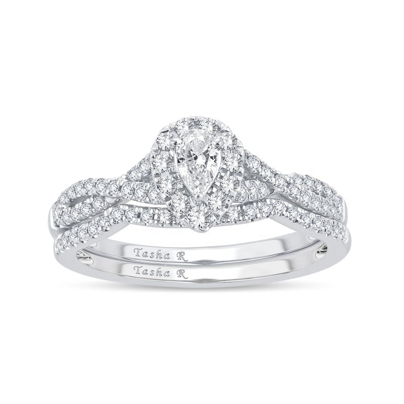 14K 0.51Ct Diamond Bridal Ring