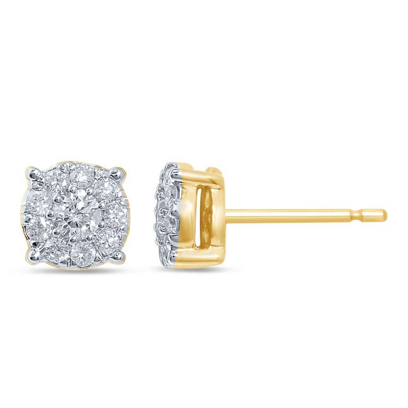 14K 0.50Ct Diamond Earring