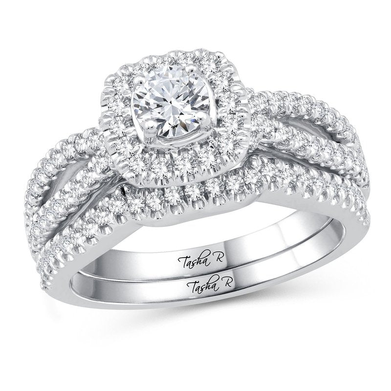 Platinum 1.11Ct Diam Bridal  Ring