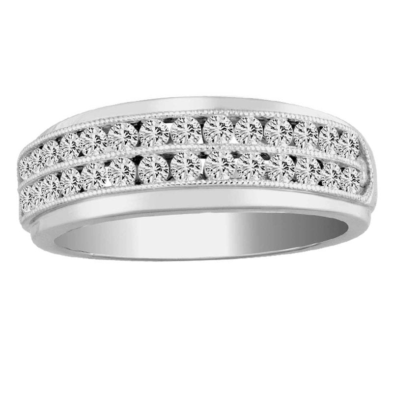 14K  1.00Ct  Diam Men&amp;Apos;S Band