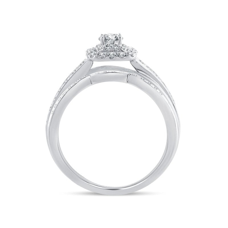 14K  0.50Ct  Diamond  Bridal  Ring