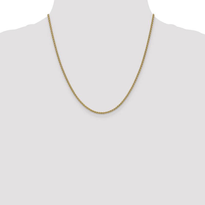 14K 2.1mm Spiga Chain