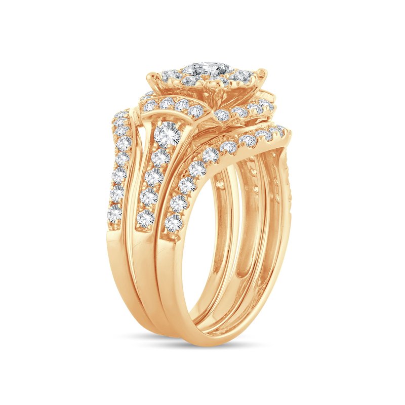 14K 1.92Ct Diamond Bridal Set
