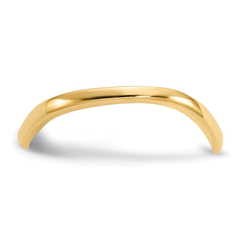 14K Wave Fashion Thumb Ring