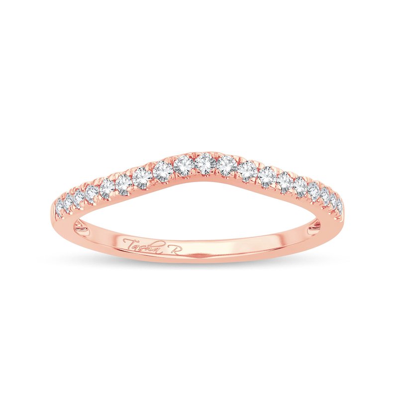 14K 0.24Ct Diamond Band