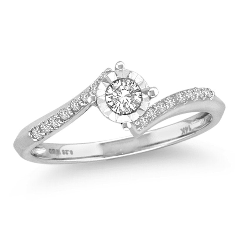14K 0.25Ct Daim Ring
