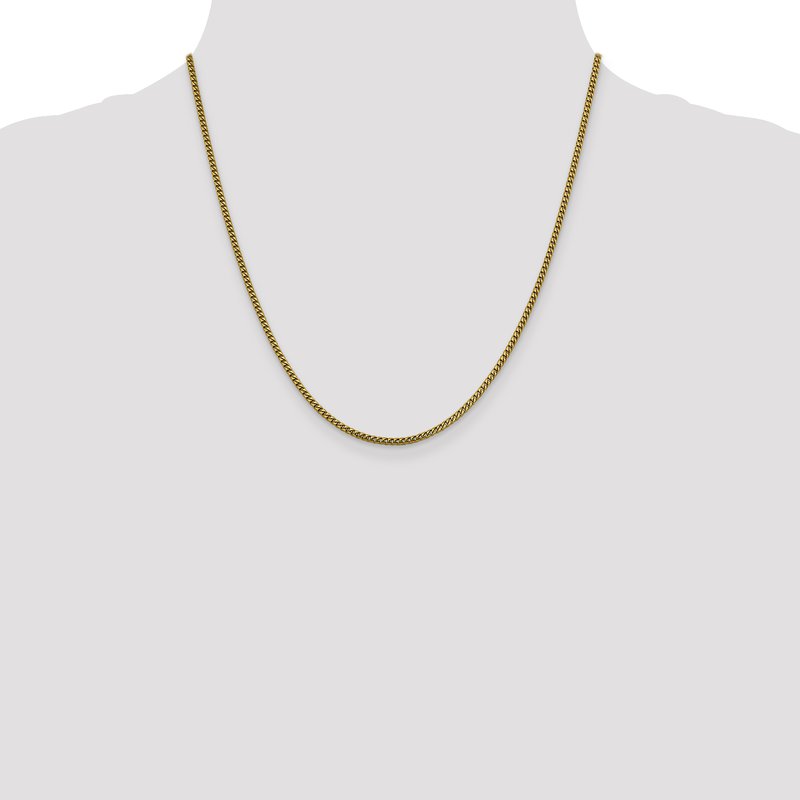 14K 2mm Franco Chain