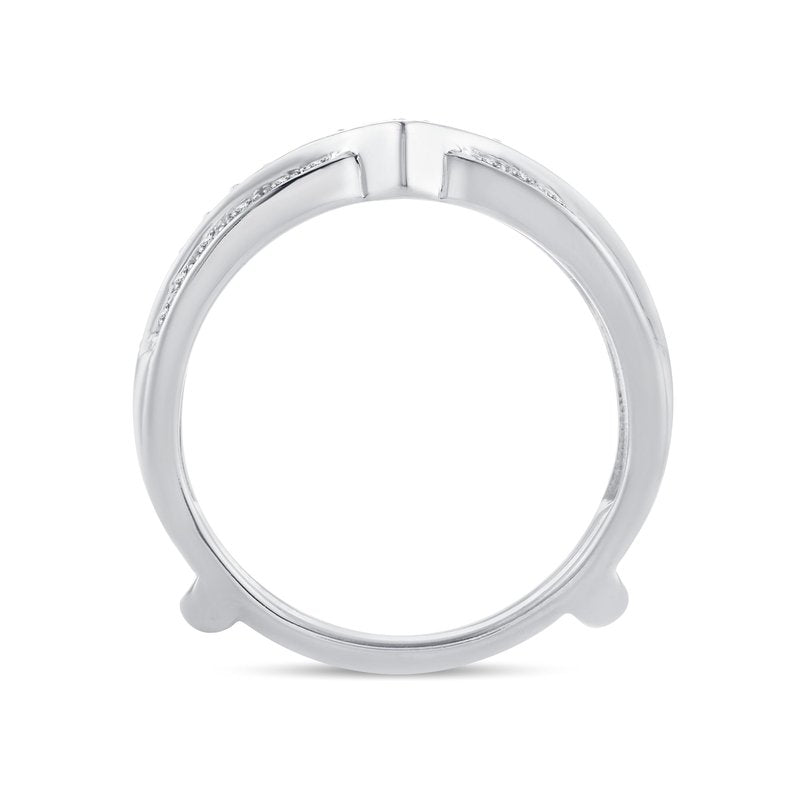 14K 0.75Ct Diamond Ring Guard