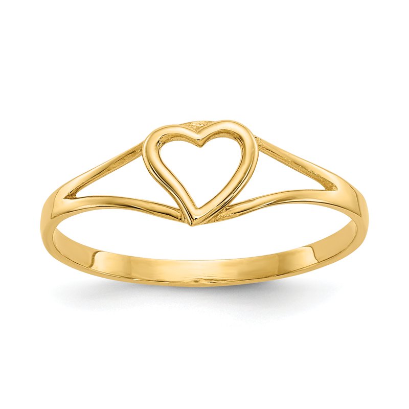 14k Madi K Heart Baby Ring