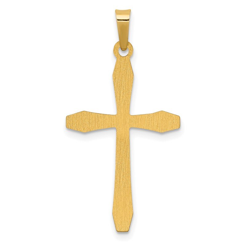 14k Polished Cross Pendant