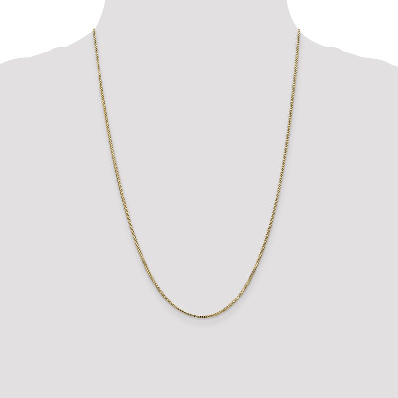 14K 1.1mm Franco Chain