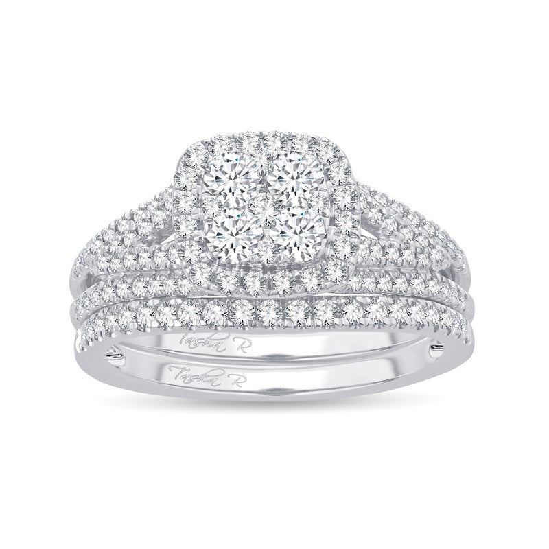 14K  1.00Ct  Diam Bridal Set