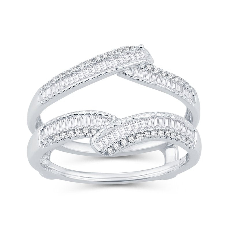 14K 0.50Ct Diamond Ring Guard