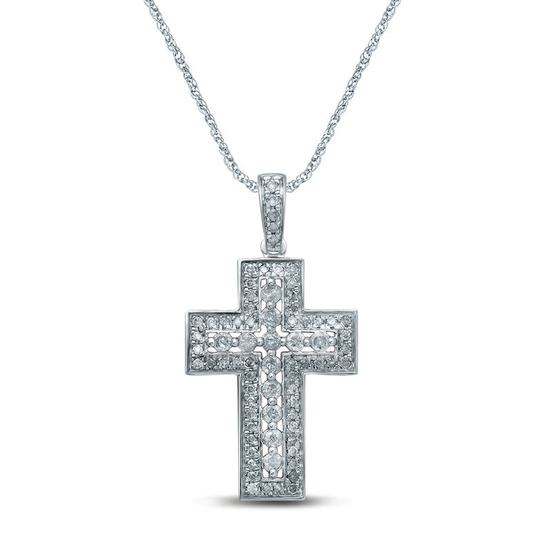14K 0.50Ct Diamond Pendant