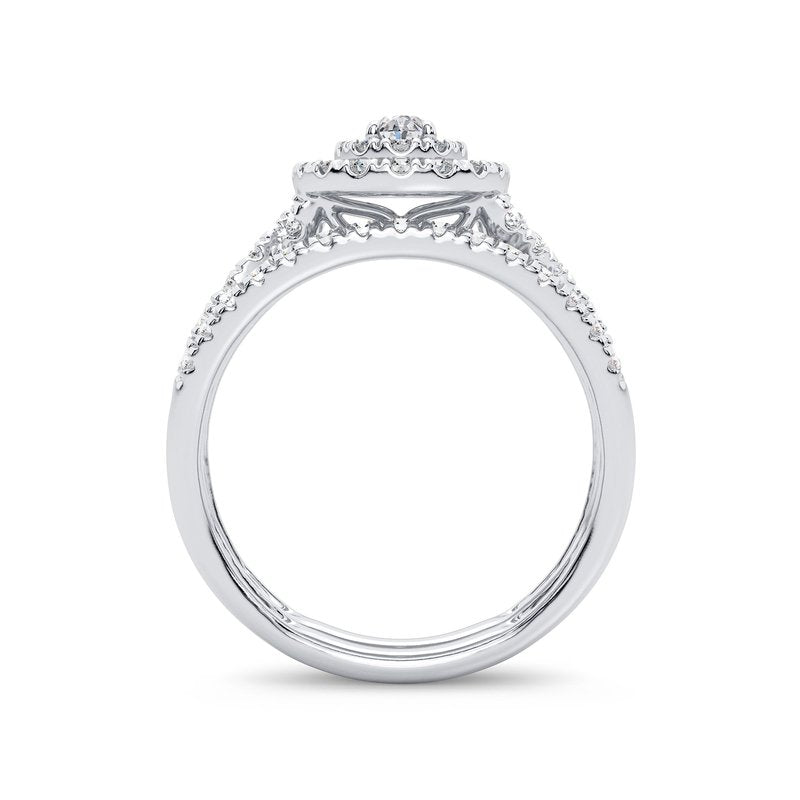 14K 1.00Ct Diamond Bridal Ring