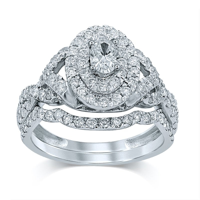 14K 1.50Ct Diamond Brdai Ring