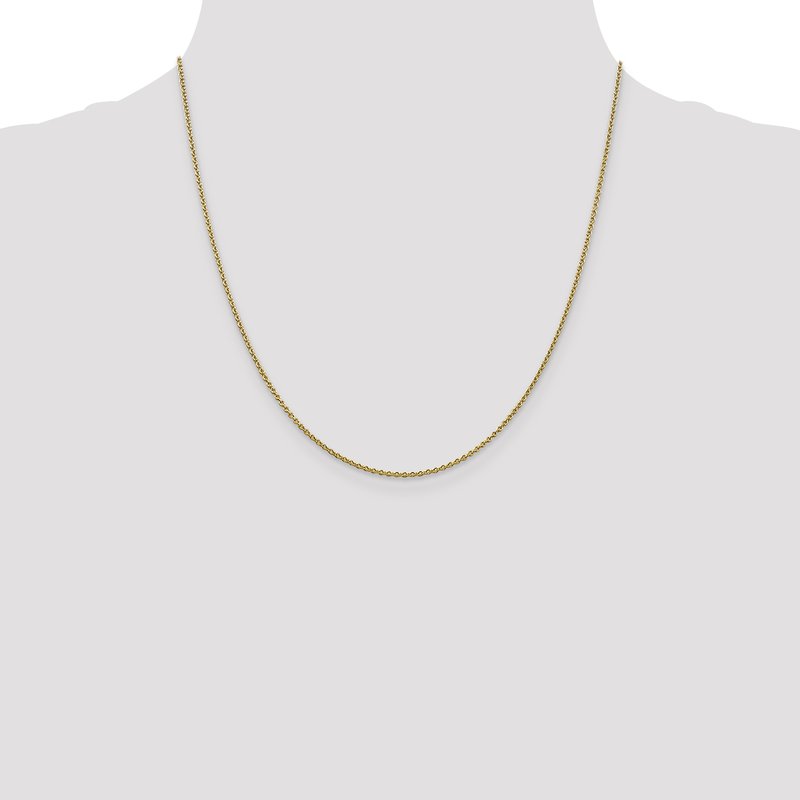 14K 1.8mm Round Cable Chain