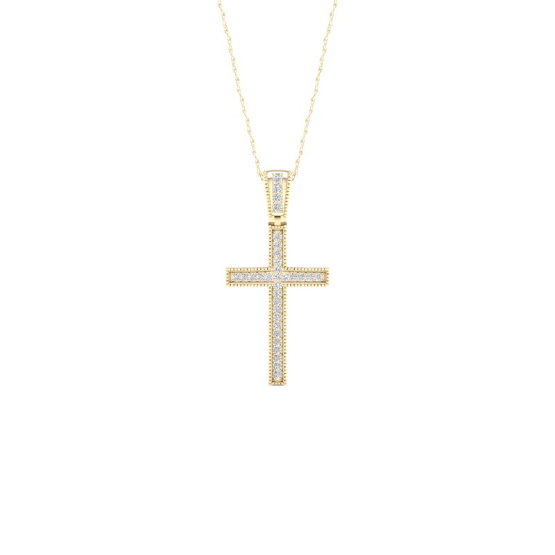 10K 0.10Ct Diam Pendent