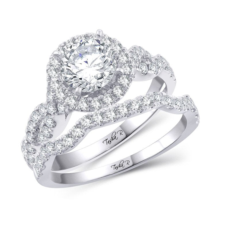 14K 0.75Ct Diam Semi Mount Ring