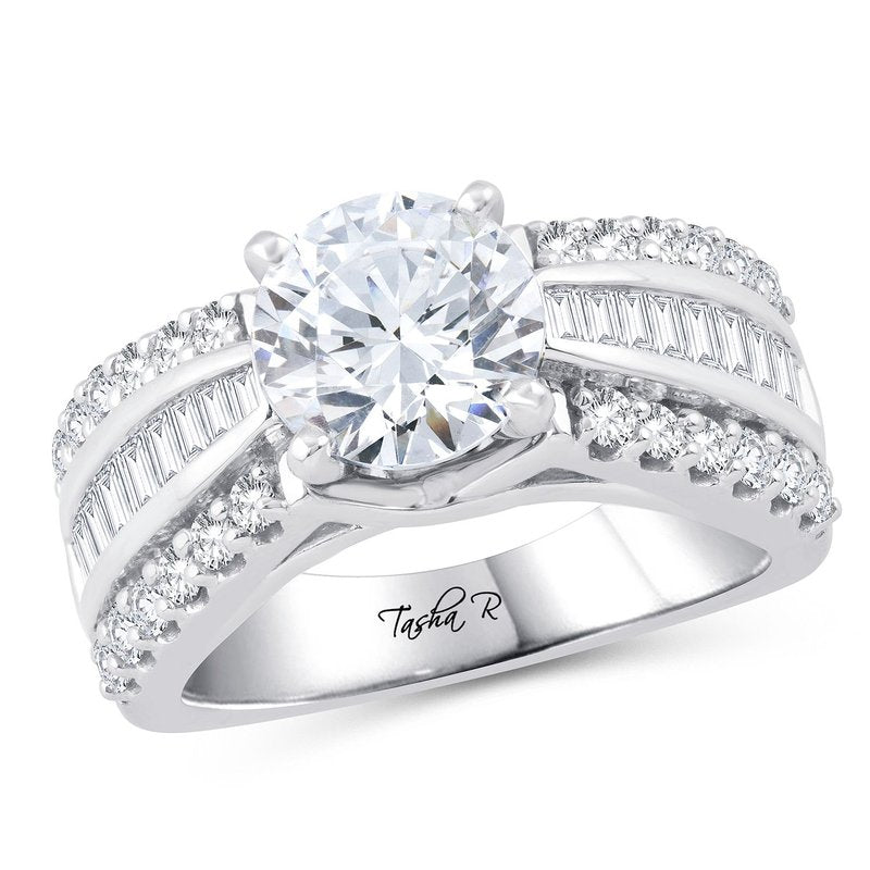 14K 1.16Ct Diam Semi Mount Ring