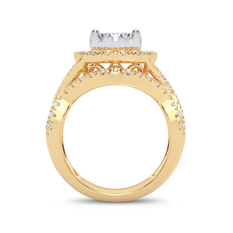 14K 1.50Ct Diamond Bridal Ring